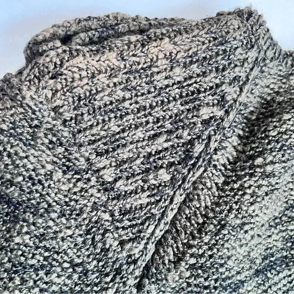 Jamison For Scoop NYC Green Marled Studded Zip Up Cardigan Sweater Size S - Picture 12 of 14